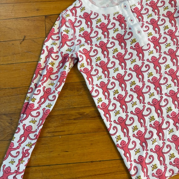 Roller Rabbit Monkey Pajama Set - Picture 3 of 4